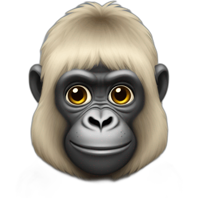 down syndrome gorilla emoji