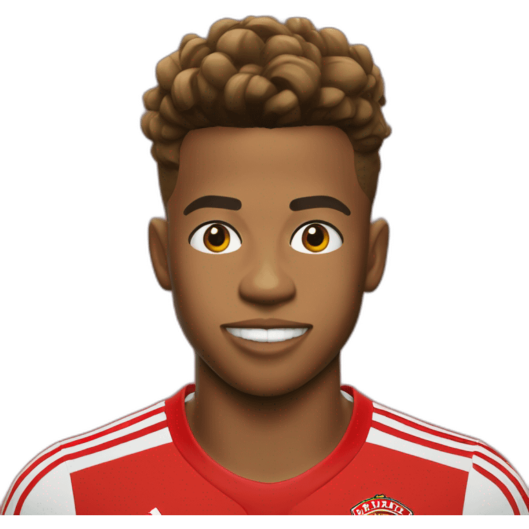 David Neres Benfica with eyes less open  emoji