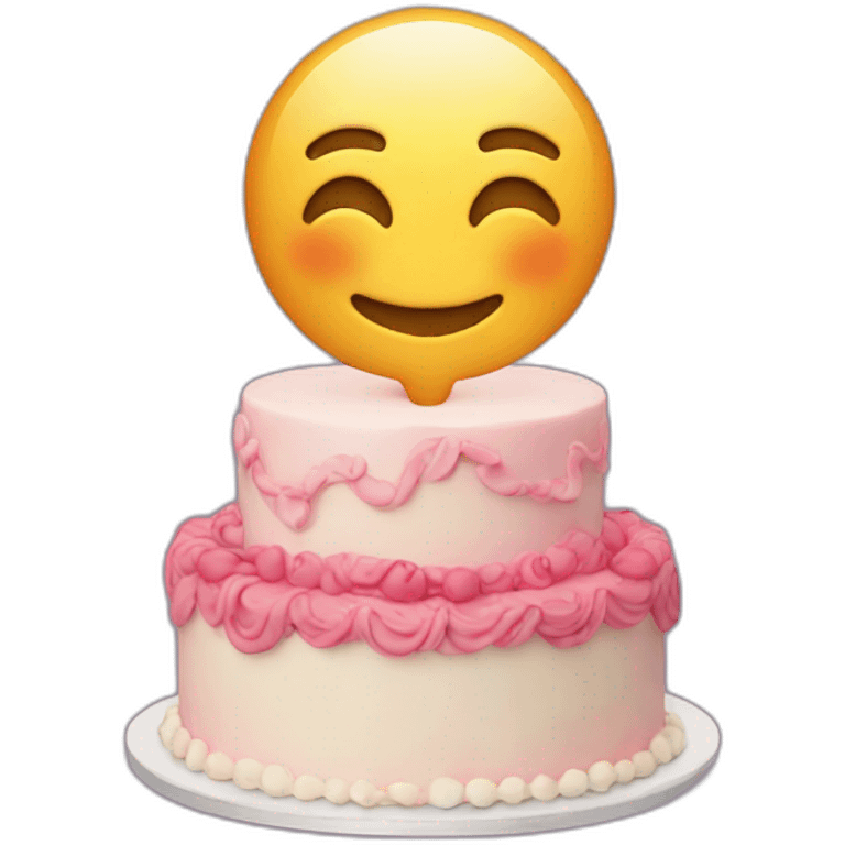 26th birthday cake emoji