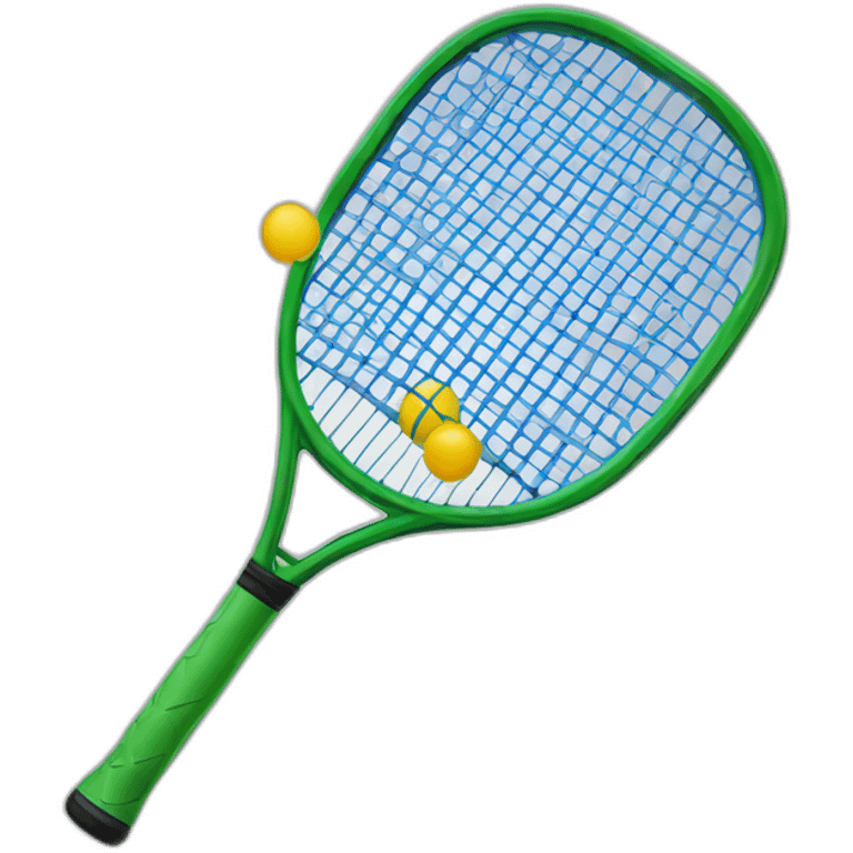 Pickleball racket emoji