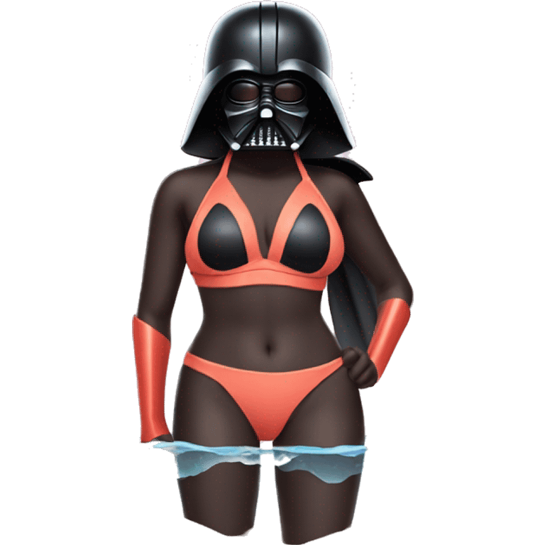 darth vader wearing bikini emoji