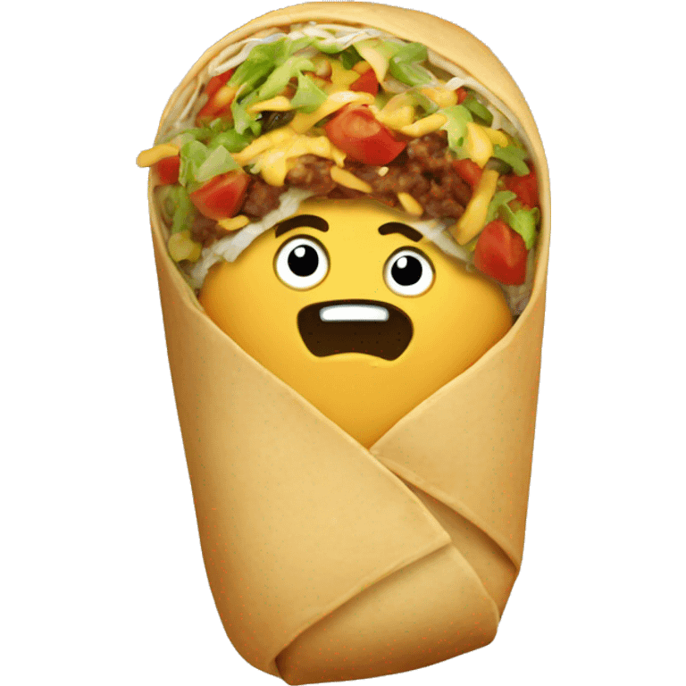 Big burrito emoji