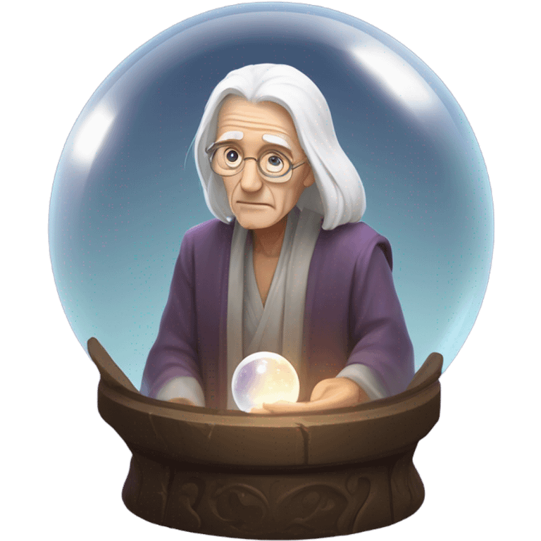 "wise old psychic" emoji