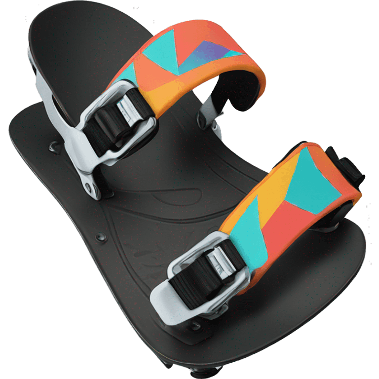 Snowboard bindings emoji