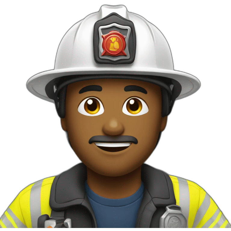 Firefighter in Action emoji