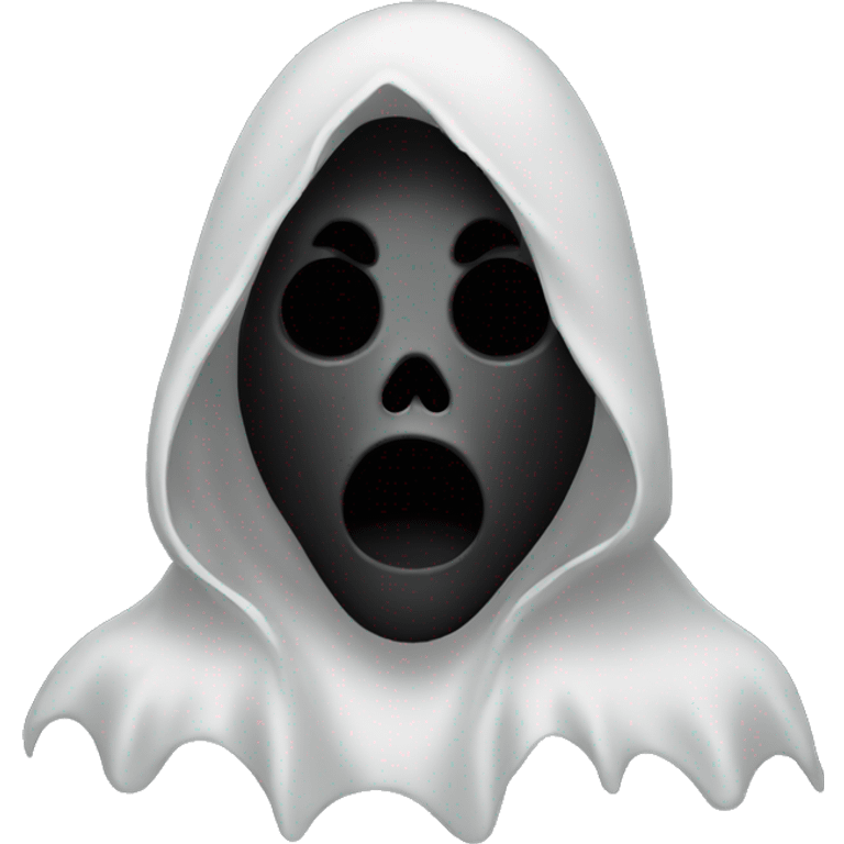 black ghost emoji