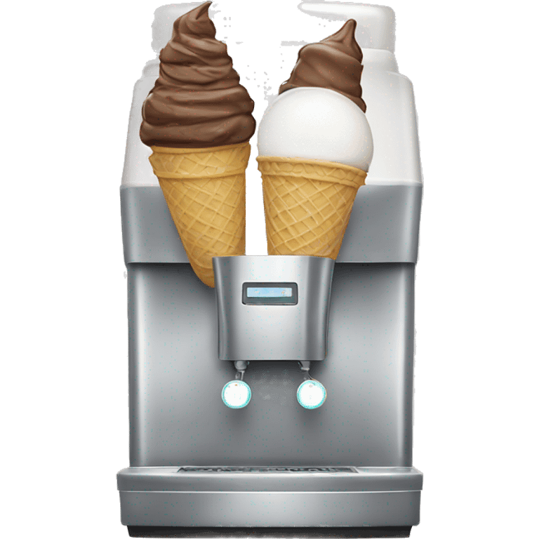 Ice cream machine  emoji