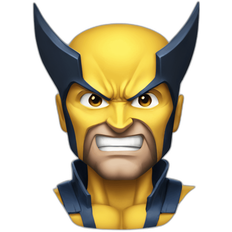 Wolverine from xmen emoji