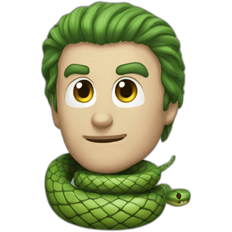 super-hero-snake emoji