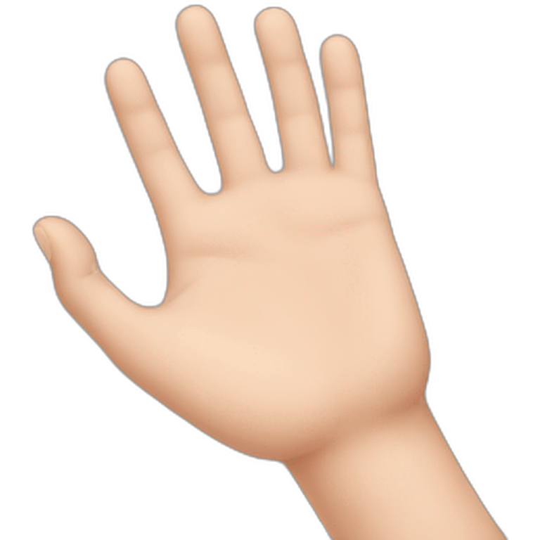 Hand-love emoji