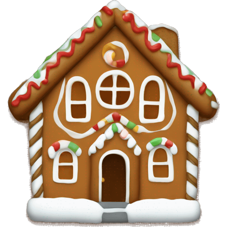 ginger bread house  emoji