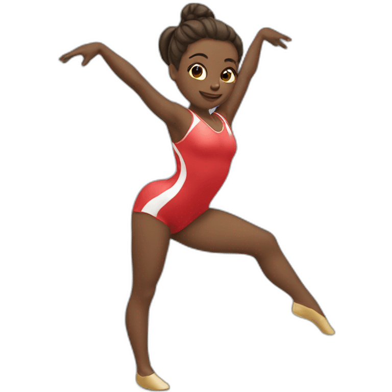 woman gymnast emoji