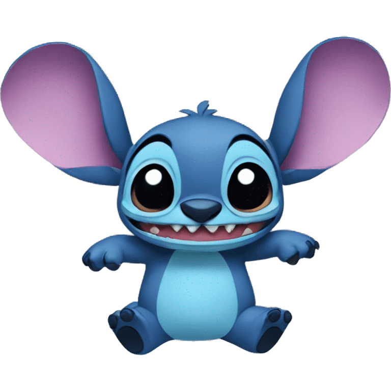 Stitch enojado emoji