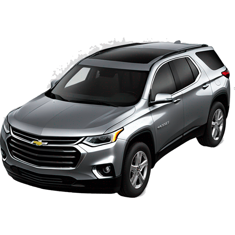 2024 Chevy Traverse RS in grey emoji