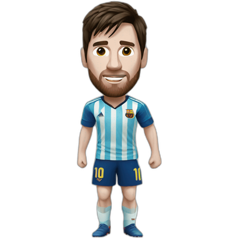 messi world champion emoji