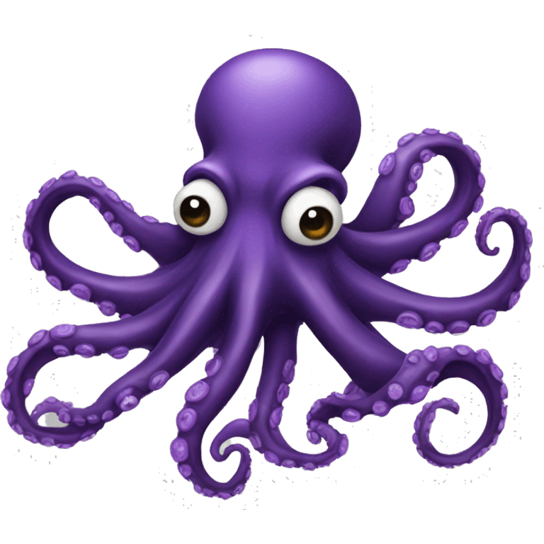 dark purple octopus emoji