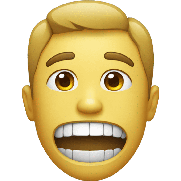 Zipped mouth emoji