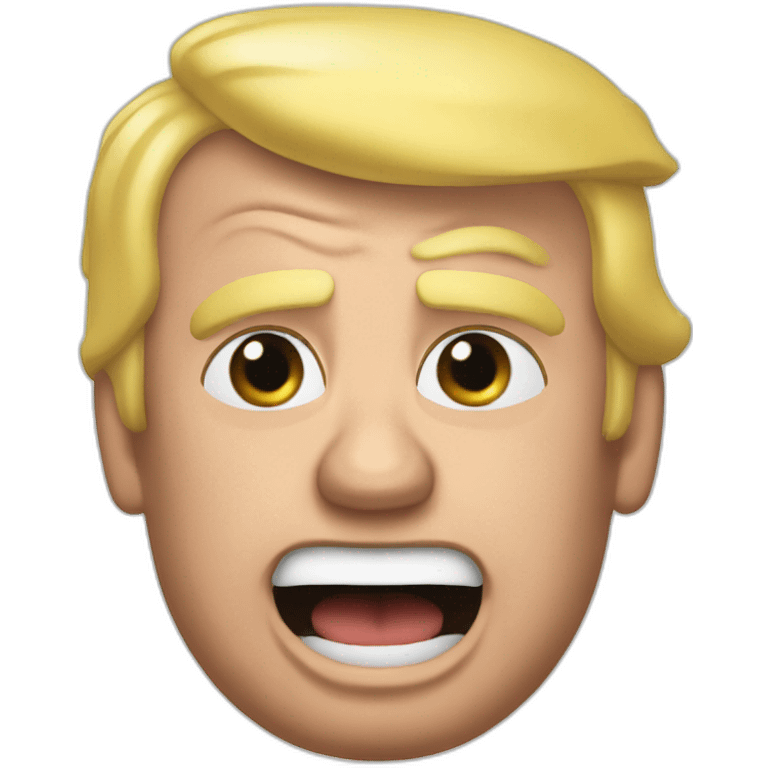 trump slap macron emoji