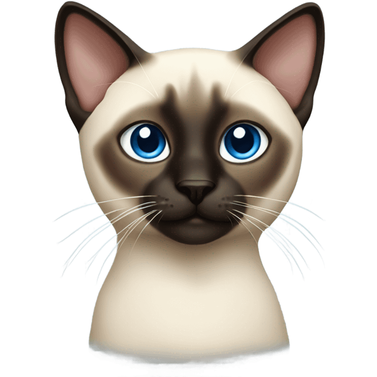 Siamese cat emoji