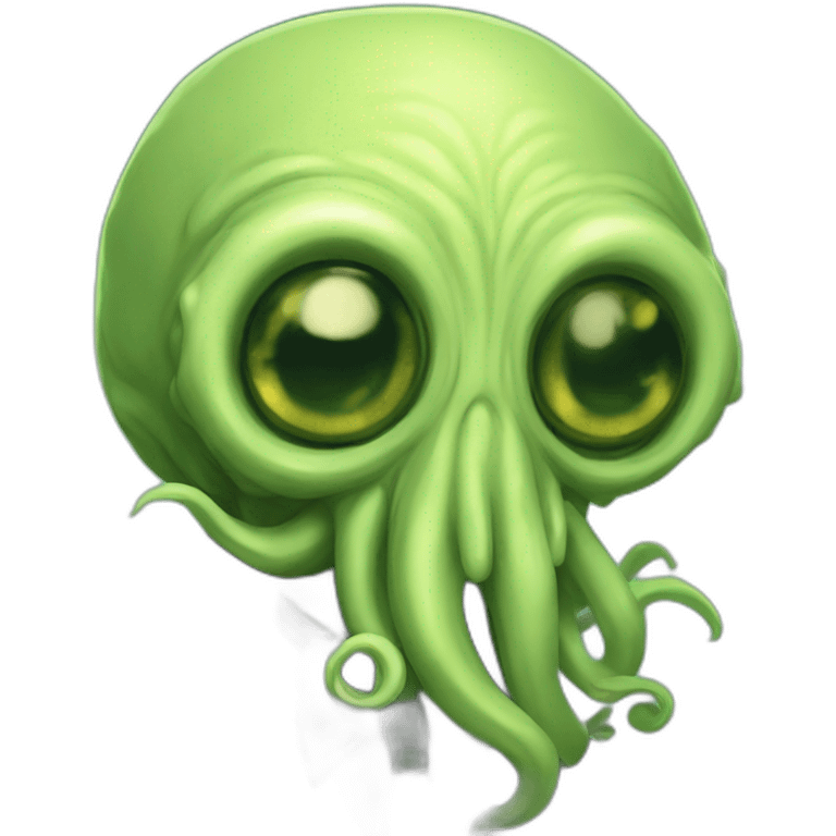 Fancy Human cthulhu bored emoji