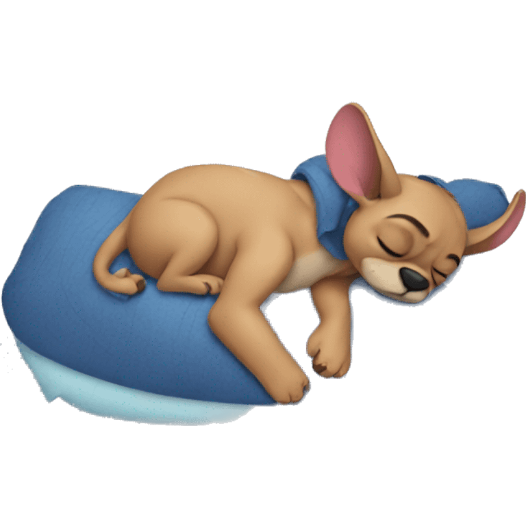 Stitch sleeping emoji