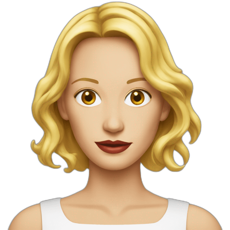 uma thurman thin facd emoji