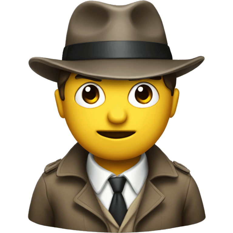 Pato detective emoji