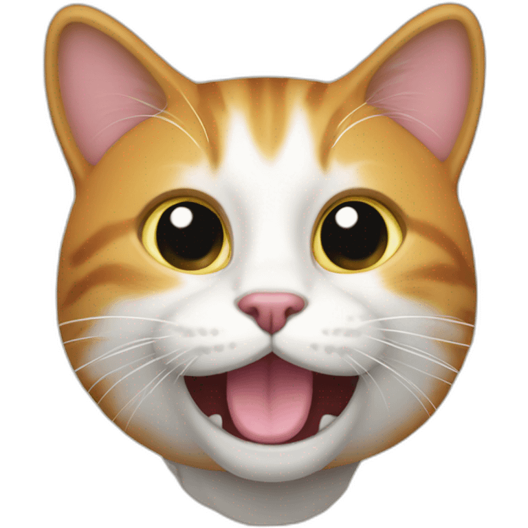 dos gatos besándose emoji