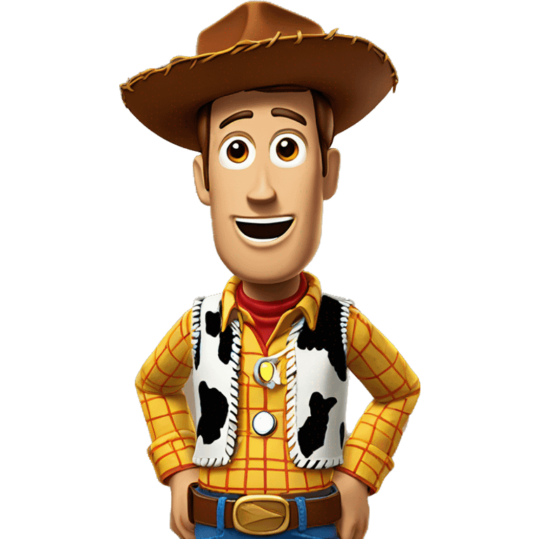 Woody from toy story rapping  emoji