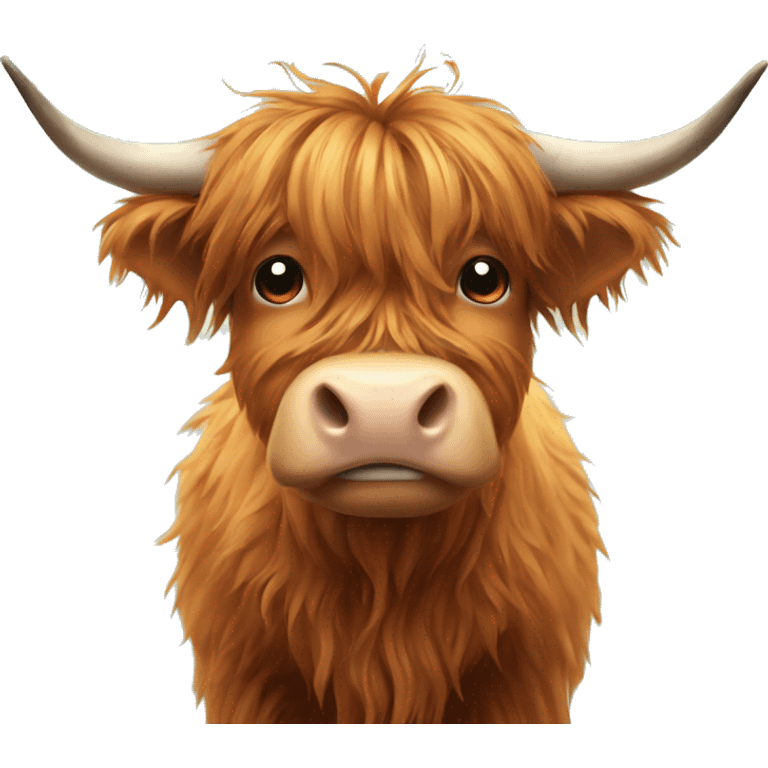 highland cow emoji