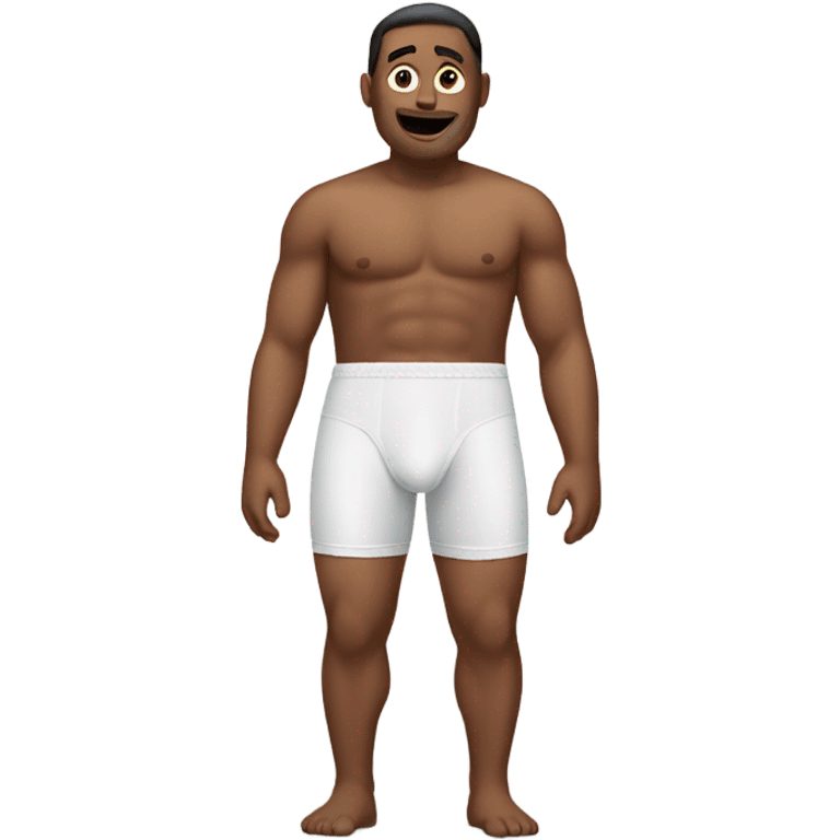 A man in his underwear emoji