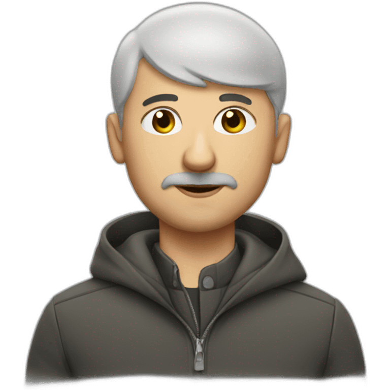 Italian bald guy from Berlin emoji