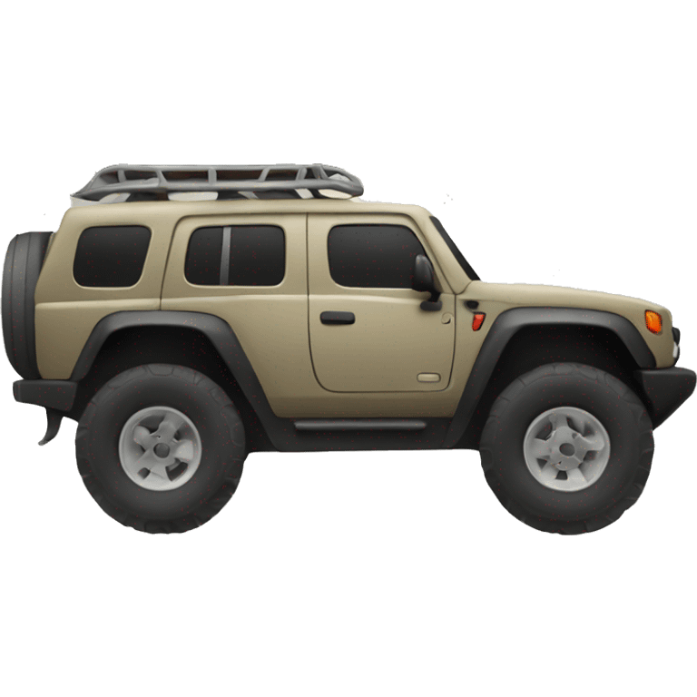 Off roading vehicle  emoji