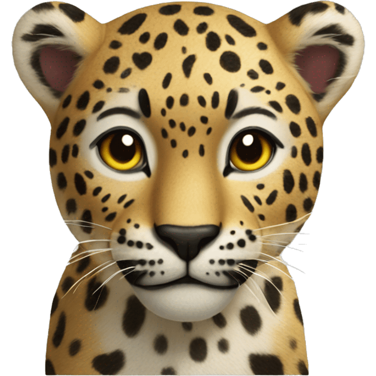 Corazón de leopardo  emoji