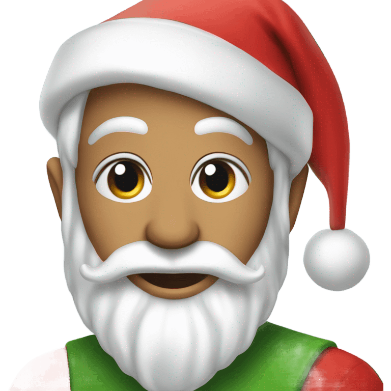 Santas elf emoji