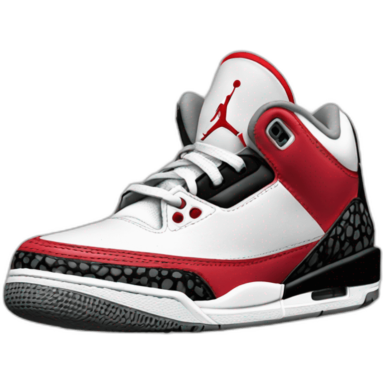 A Jordan 3 sneaker only emoji