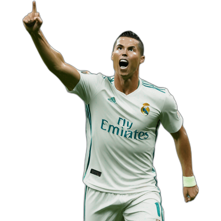 Ronaldo celebration emoji