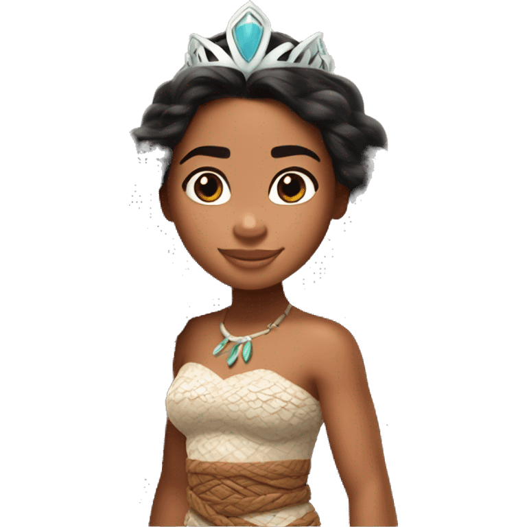 Princess Moana  emoji