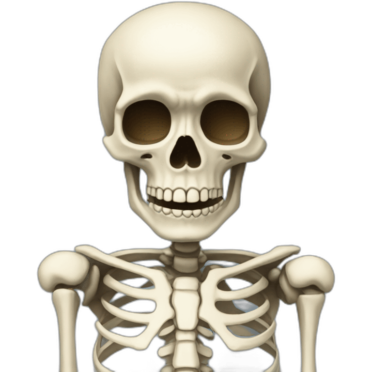 pheobe bridgers skeleton emoji