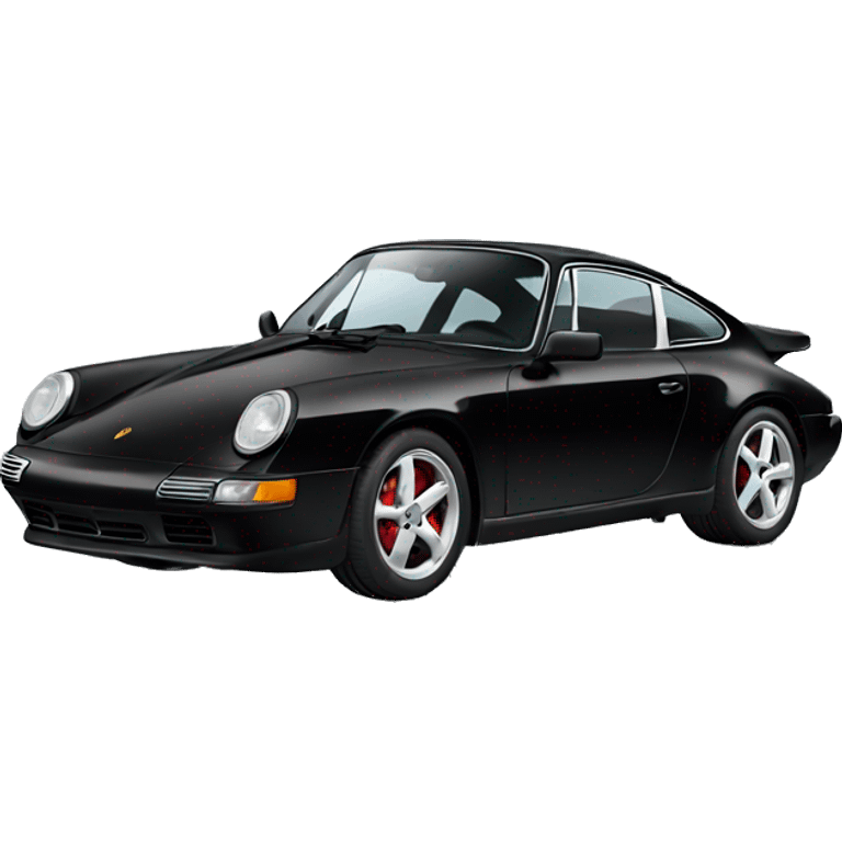  Black Porsche emoji