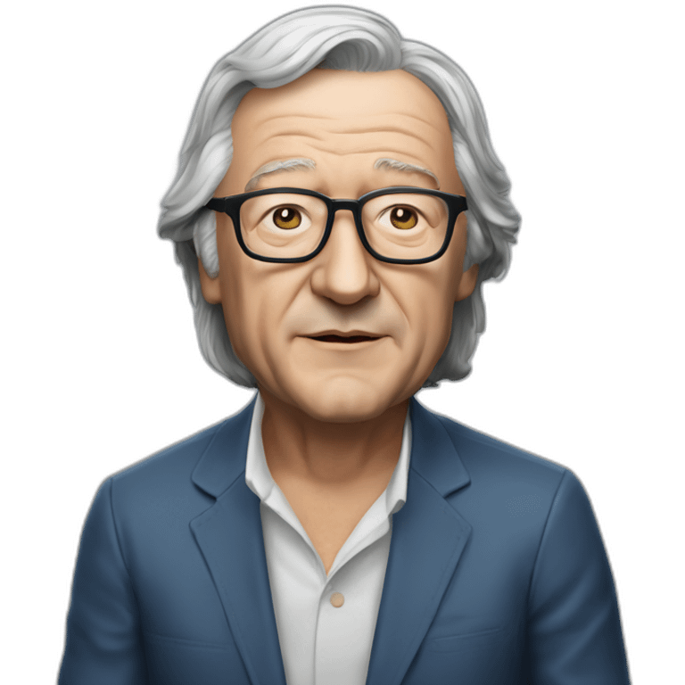 Jean marie lepen hyperrealistic emoji