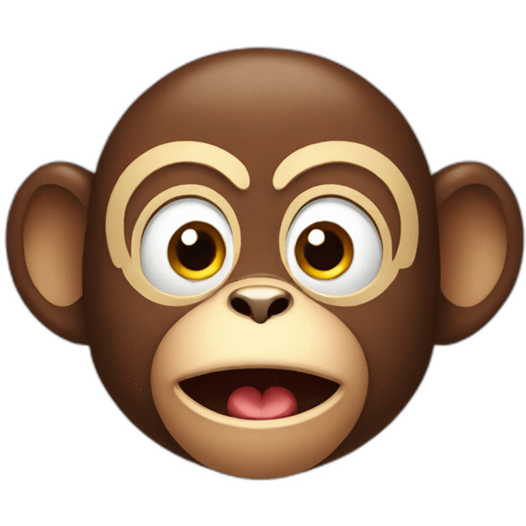 monkey surprised emoji