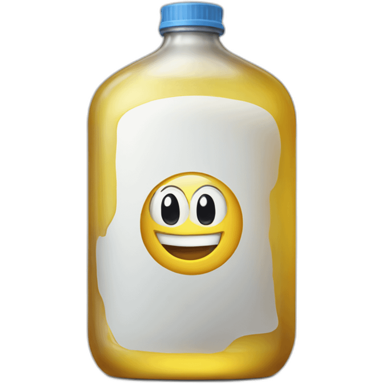 large bottle of oil emoji