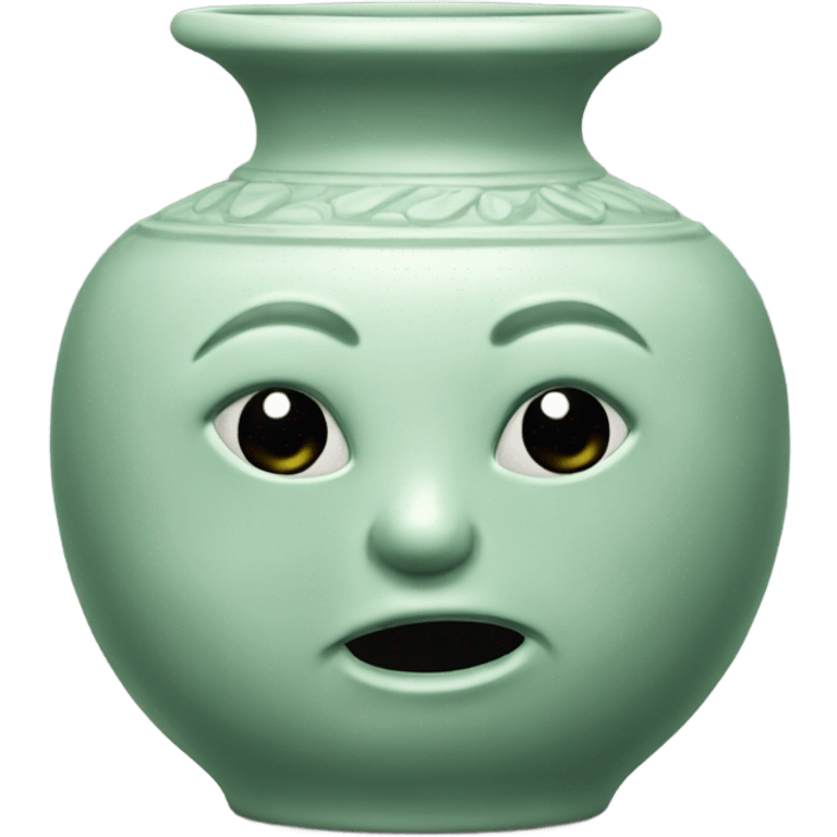 celadon ceramic vase emoji