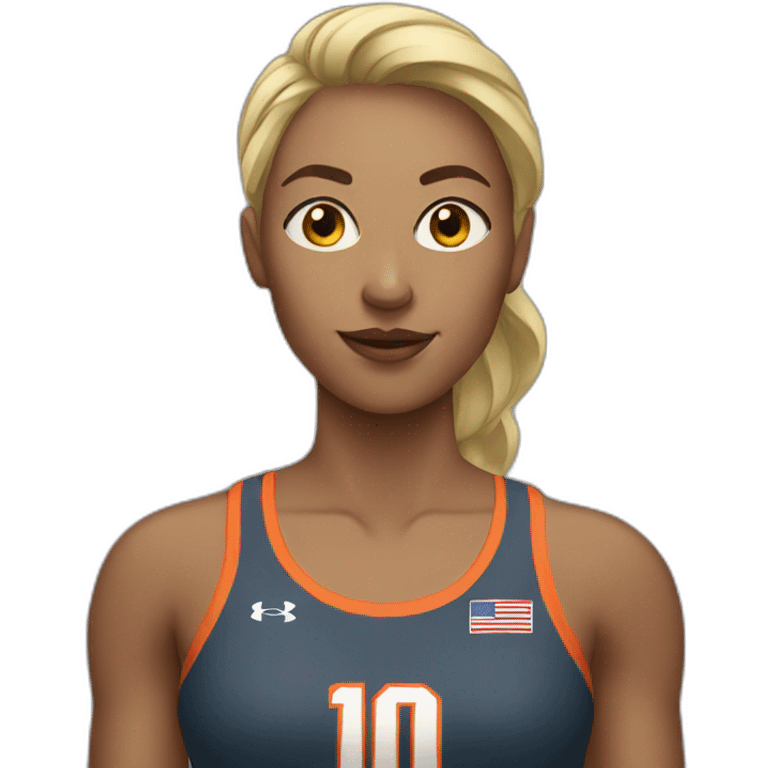 female-athlete emoji