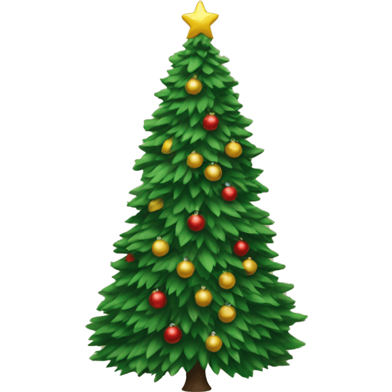 New York Christmas tree emoji