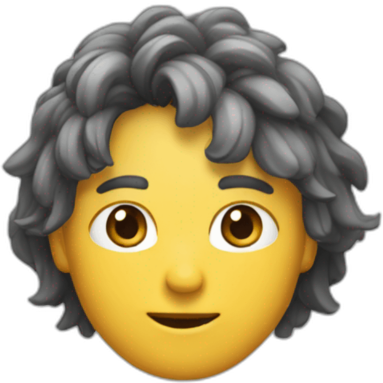 Gulum avec des cheveux emoji