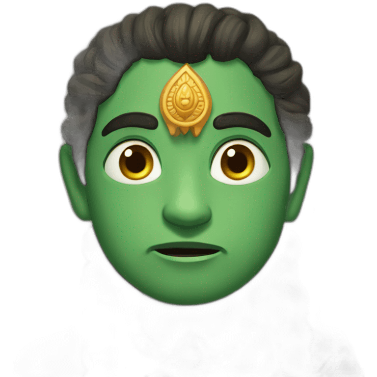 Frightened Lord murugan emoji