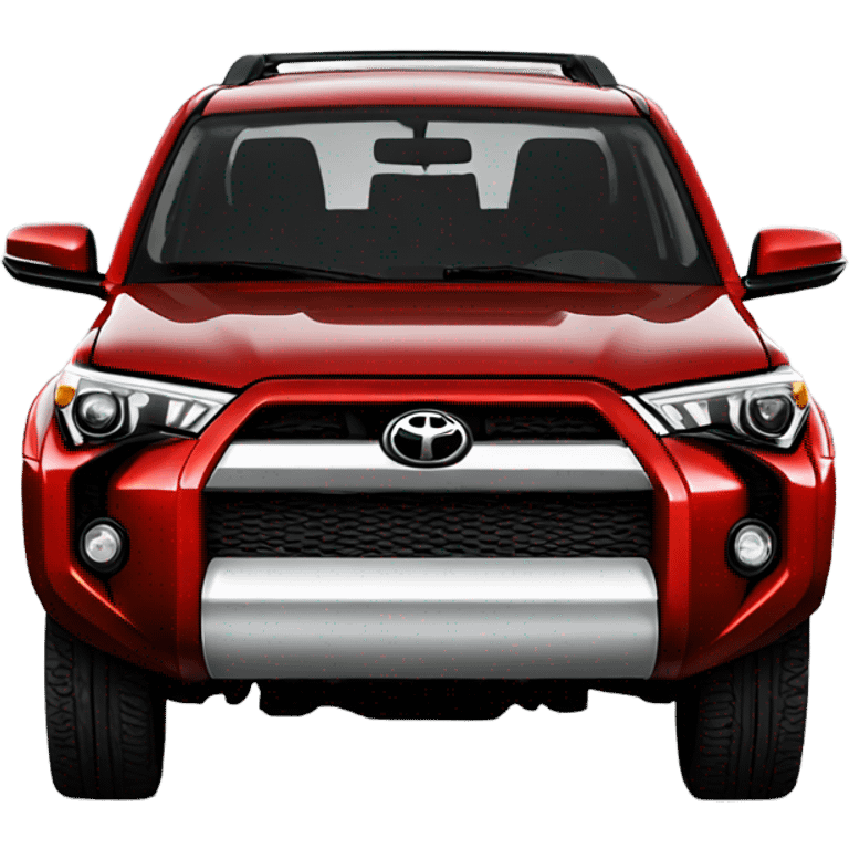 Red Toyota 4Runner emoji