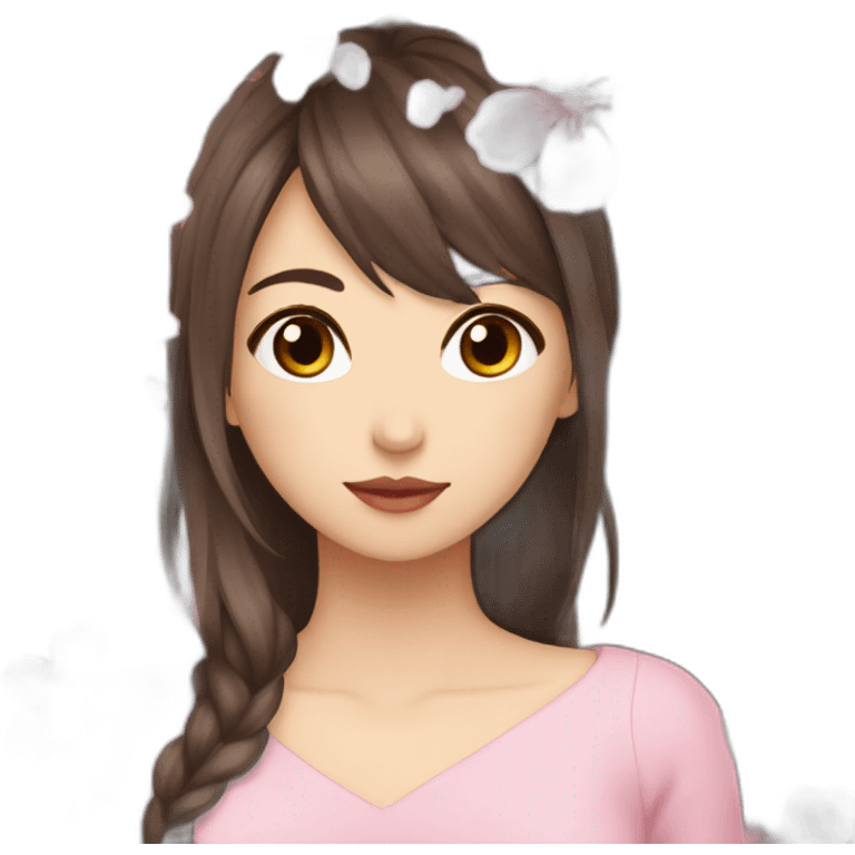 Lesserafim Sakura emoji